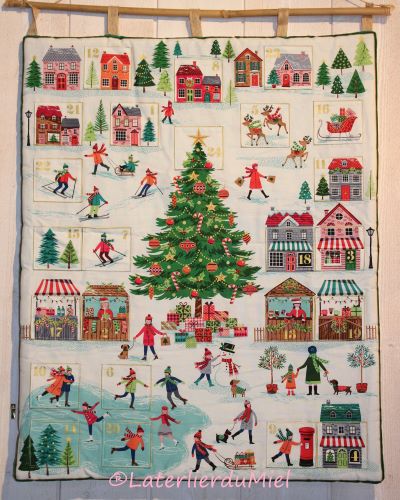 Calendrier de l'Avent village